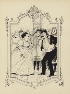 アイスクリームの思い出からの漫画 作： Albert Guillaume